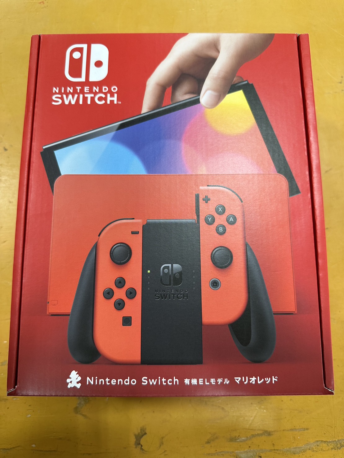 3日間限定価格【新品・未使用品】Switch マリオレッド（有機ELモデル）本体-