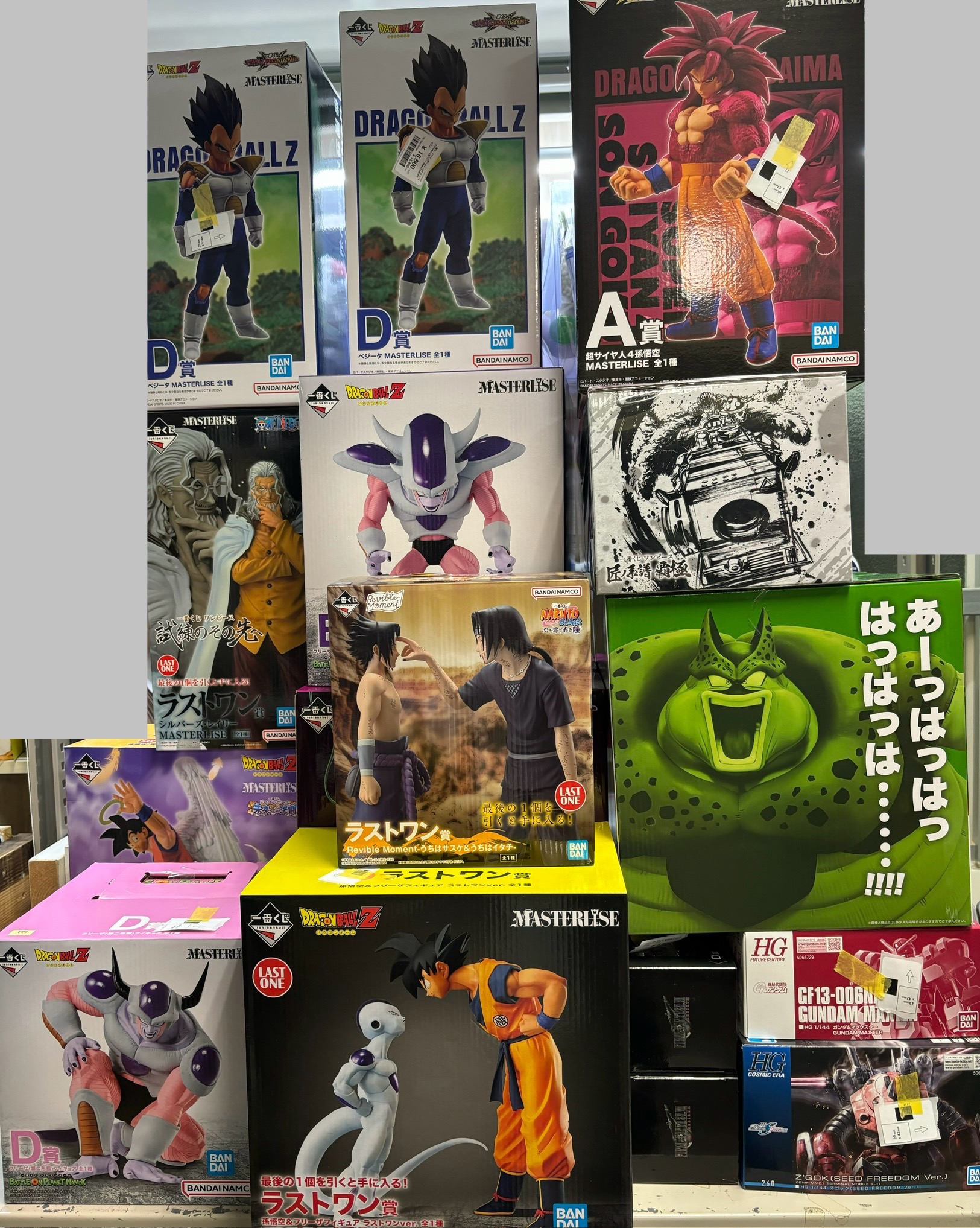 ■一番くじ　ドラゴンボールZ vsオムニバスCROSS D賞ベジータMASTERLISE 買い取りました！■